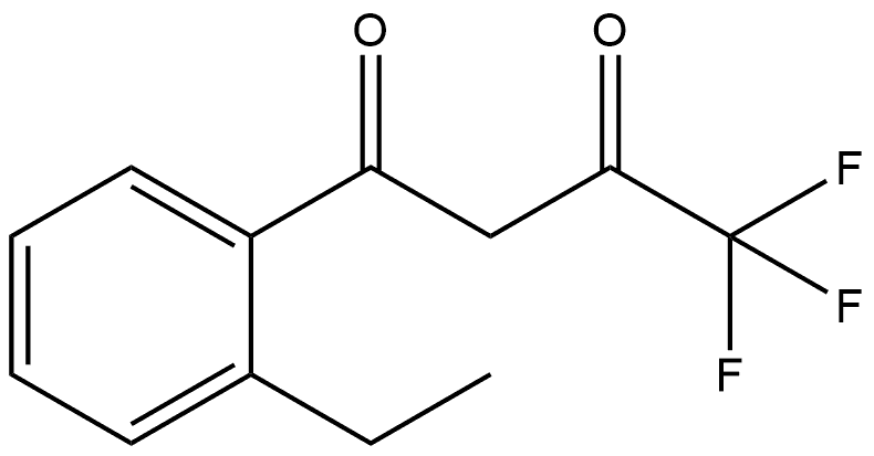 1,3-Butanedione, 1-(2-ethylphenyl)-4,4,4-trifluoro-|