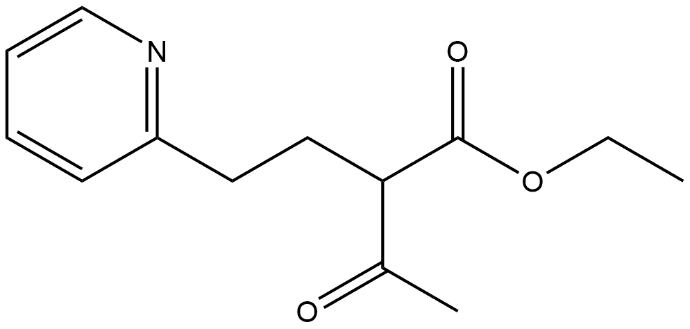 2-Pyridinebutanoic acid, α-acetyl-, ethyl ester