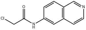 2-Chloro-N-(isoquinolin-6-yl)acetamide,920513-65-1,结构式