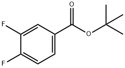 3,4-二氟苯甲酸叔丁酯, 921212-14-8, 结构式