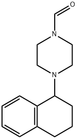 4-(1,2,3,4-Tetrahydronaphthalen-1-yl)piperazine-1-carbaldehyde Struktur