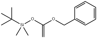 Benzene, [[[1-[[(1,1-dimethylethyl)dimethylsilyl]oxy]ethenyl]oxy]methyl]- 结构式