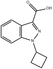 1-cyclobutyl-1H-indazole-3-carboxylic acid|