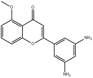 2-(3,5-Diaminophenyl)-5-methoxy-4H-chromen-4-one Structure
