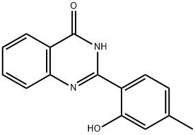 2-(2-Hydroxy-4-methylphenyl)quinazolin-4(3H)-one Structure