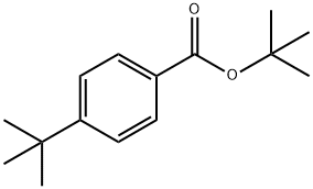 Benzoic acid, 4-(1,1-dimethylethyl)-, 1,1-dimethylethyl ester Struktur
