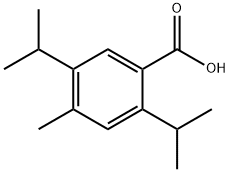 Benzoic acid, 4-methyl-2,5-bis(1-methylethyl)-,92301-01-4,结构式