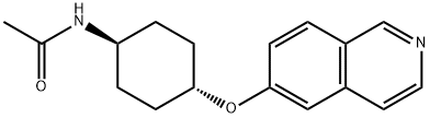 N-(Trans-4-(isoquinolin-6-yloxy)cyclohexyl)acetamide,923021-60-7,结构式