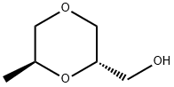 1,4-Dioxane-2-methanol, 6-methyl-, (2S,6S)- Structure