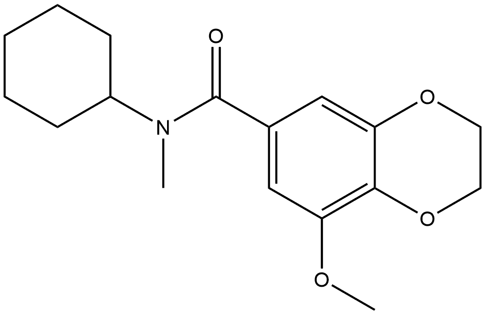 923676-16-8 N-Cyclohexyl-2,3-dihydro-8-methoxy-N-methyl-1,4-benzodioxin-6-carboxamide