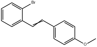 Benzene, 1-bromo-2-[2-(4-methoxyphenyl)ethenyl]-