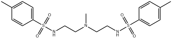 Benzenesulfonamide, N,N'-[(methylimino)di-2,1-ethanediyl]bis[4-methyl- 结构式
