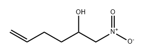 5-Hexen-2-ol, 1-nitro- Structure