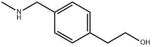 Benzeneethanol, 4-[(methylamino)methyl]- 化学構造式