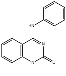 1-Methyl-4-(phenylamino)quinazolin-2(1H)-one Struktur