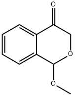 1-Methoxyisochroman-4-one Structure