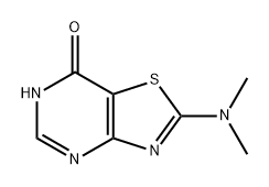 2-(二甲基胺)-6H,7H-[1,3]噻唑并[4,5-D]嘧啶-7-酮,926211-93-0,结构式