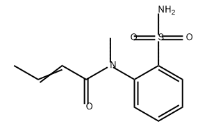 2-Butenamide, N-[2-(aminosulfonyl)phenyl]-N-methyl-