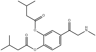 3,4-diisovaleryl adrenalone,92634-49-6,结构式