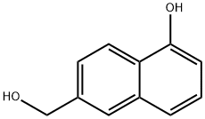 1-Naphthol-6-methanol Structure
