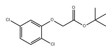 Acetic acid, 2-(2,5-dichlorophenoxy)-, 1,1-dimethylethyl ester Structure