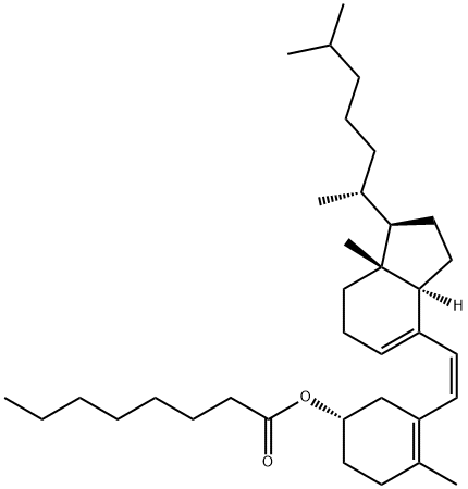 Pre-Vitamin D3 Octanoate (>80%) Structure