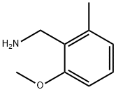 Benzenemethanamine, 2-methoxy-6-methyl- Struktur