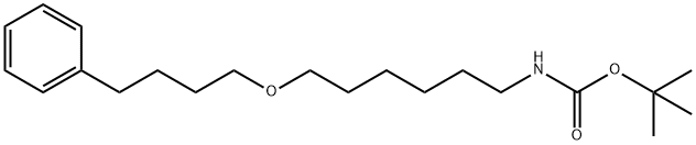 Carbamic acid, N-[6-(4-phenylbutoxy)hexyl]-, 1,1-dimethylethyl ester