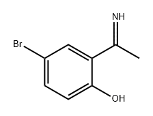 Phenol, 4-bromo-2-(1-iminoethyl)-