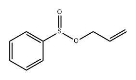 Benzenesulfinic acid, 2-propen-1-yl ester Struktur