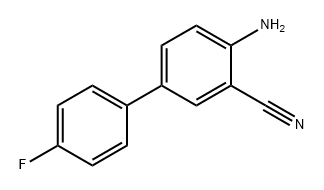 [1,1'-Biphenyl]-3-carbonitrile, 4-amino-4'-fluoro- Structure