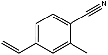 Benzonitrile, 4-ethenyl-2-methyl- 化学構造式