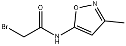 Acetamide, 2-bromo-N-(3-methyl-5-isoxazolyl)- Struktur