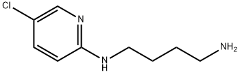1,4-Butanediamine, N1-(5-chloro-2-pyridinyl)- 结构式