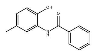 Benzamide, N-(2-hydroxy-5-methylphenyl)- Structure