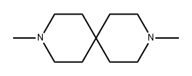 3,9-Diazaspiro[5.5]undecane, 3,9-dimethyl- Struktur