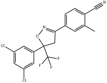 930110-37-5 4-[5-(3,5-Dichlorophenyl)-4,5-dihydro-5-(trifluoromethyl)-3-isoxazolyl]-2-methylbenzonitrile