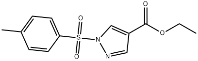 1H-Pyrazole-4-carboxylic acid, 1-[(4-methylphenyl)sulfonyl]-, ethyl ester Structure