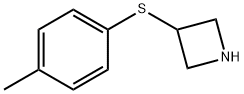 3-[(4-Methylphenyl)sulfanyl]azetidine Struktur