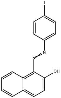 93261-01-9 1-(((4-Iodophenyl)imino)methyl)naphthalen-2-ol