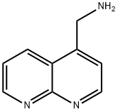 1,8-Naphthyridine-4-methanamine 化学構造式