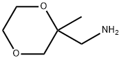 (2-methyl-1,4-dioxan-2-yl)methanamine 化学構造式