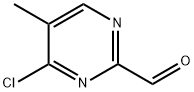 2-Pyrimidinecarboxaldehyde, 4-chloro-5-methyl- Structure