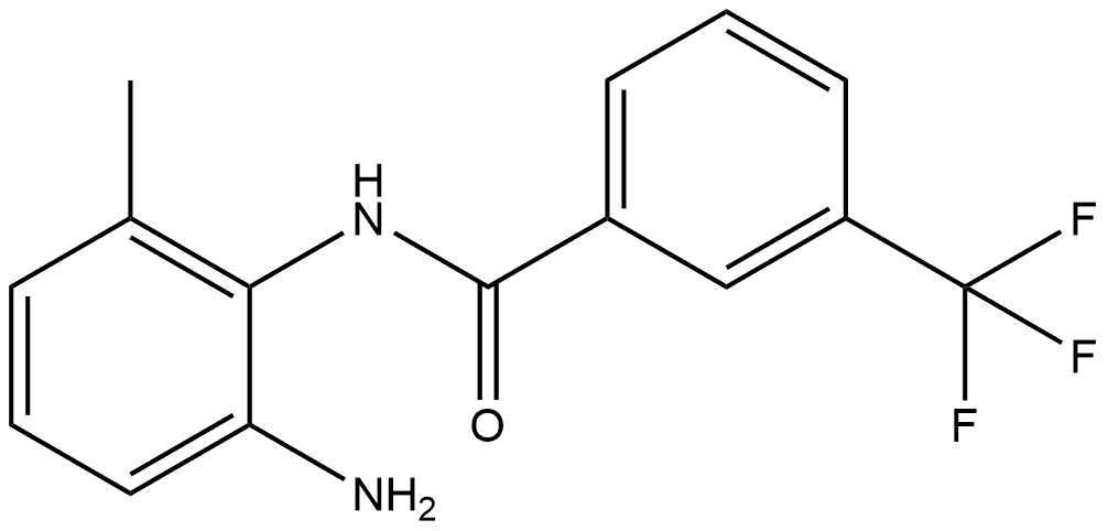 N-(2-Amino-6-methylphenyl)-3-(trifluoromethyl)benzamide Structure