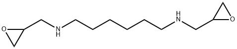 1,6-Hexanediamine, N1,N6-bis(2-oxiranylmethyl)- Structure