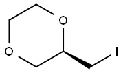 1,4-Dioxane, 2-(iodomethyl)-, (2R)- Struktur