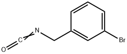 Benzene, 1-bromo-3-(isocyanatomethyl)- Structure