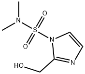 1H-Imidazole-1-sulfonamide, 2-(hydroxymethyl)-N,N-dimethyl- 化学構造式