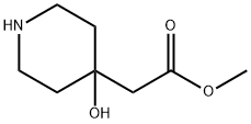 4-Piperidineacetic acid, 4-hydroxy-, methyl ester|2-(4-羟基哌啶-4-基)乙酸甲酯