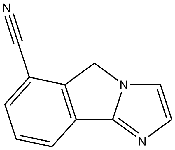 5H-Imidazo[2,1-a]isoindole-6-carbonitrile Structure